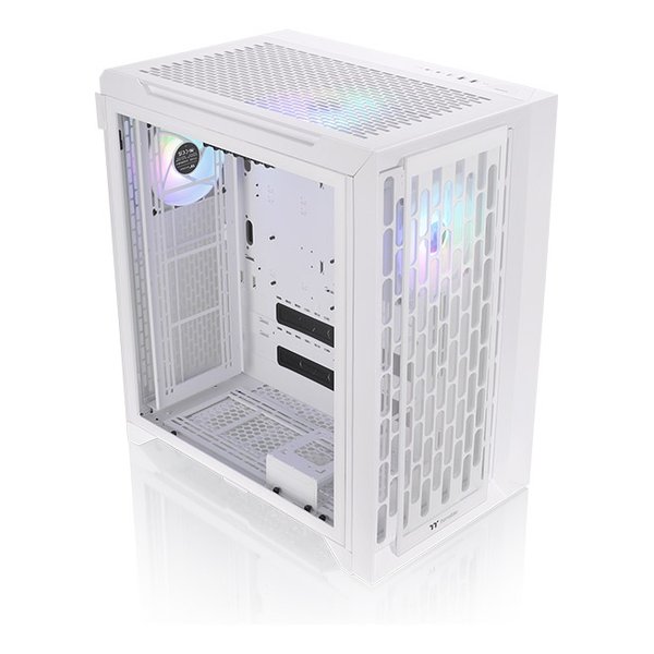 【18日は24時間限定クーポン配布！】Thermaltake サーマルテイクCTE C700 TG ARGB Snow PCケース ホワイト CA-1X7-00F6WN-01(2588659)代引不可 送料無料
