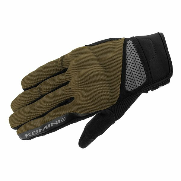 【30日は24時間限定クーポン配布】KOMINE コミネバイク用 GK-1633 3D プロテクトメッシュグローブ オリーブ Mサイズ GK-1633/OLIVE/M(2560934)代引不可 送料無料