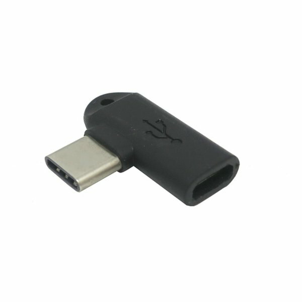 【要エントリー】お買い物マラソン限定★全品P7倍!5日は2人に1人ポイントバックGroovy グルービーMicroUSBメス-Type-Cオス変換アダプタ ブラック GMC15MLB(2613815)