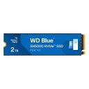 【スーパーSALE要エントリーで最大300%ポイントバック】Western Digital ウエスタンデジタルM.2 NVMe SSD 2TB Gen4 WDS...