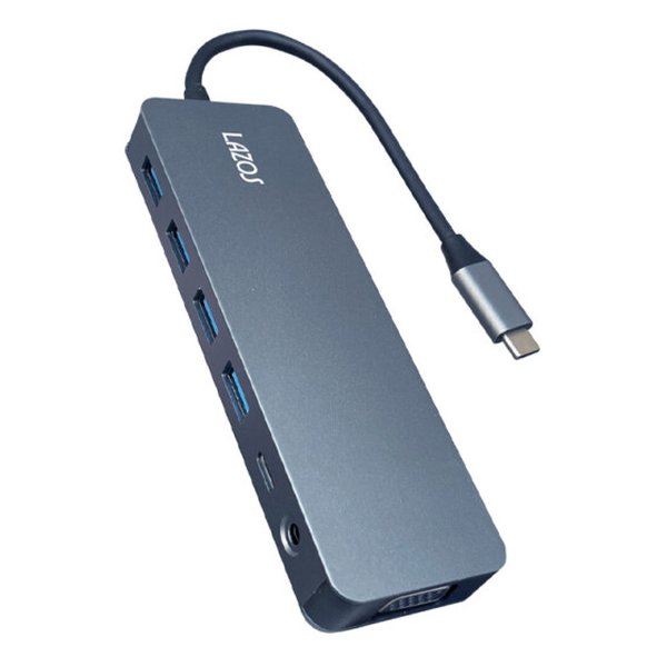 【30日は24時間限定クーポン配布】LAZOS ラソスType-C ドッキングステーション 13in1 L-CH13(2615405)..