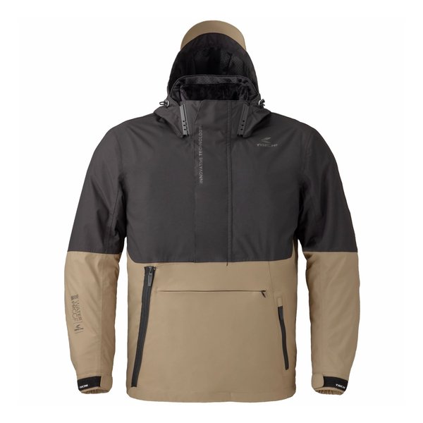 【マラソン期間お得なク-ポンあり！10/15は要エントリ-で2人に1人ポイントバック】RS-Taichi アールエスタイチバイク用 モトレック オールシーズンパーカ チノ/ブラック/Lサイズ RSJ733BR91L(2621592)代引不可 送料無料