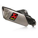 【8/10は要エントリー抽選で最大1万ポイント&クーポン配布】AKRAPOVIC アクラポビッチスリップオンライン チタン JMCA MT-10/SP 22-2...