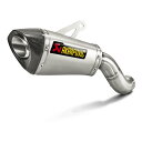 【8/10は要エントリー抽選で最大1万ポイント&クーポン配布】AKRAPOVIC アクラポビッチスリップオンライン チタン Z900 17-19 S-K9SO4...