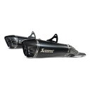 【スーパーSALE要エントリーで最大300%ポイントバック】AKRAPOVIC アクラポビッチスリップオンライン チタン ブラック JMCA HAYABUSA ...