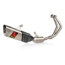 【8/10は要エントリー抽選で最大1万ポイント&クーポン配布】AKRAPOVIC アクラポビッチレーシングライン チタン YZF-R7 22-23 S-Y7R1...