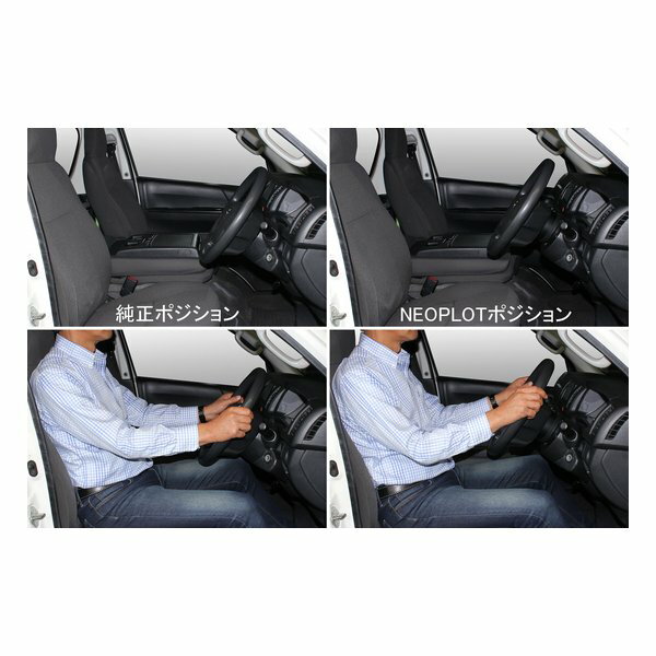 【10日は24時間限定クーポン配布】NEOPLOT AUTOMOBILE（ネオプロト）ステアリングスペーサーNEO NP70610C(2628295)代引不可 送料無料