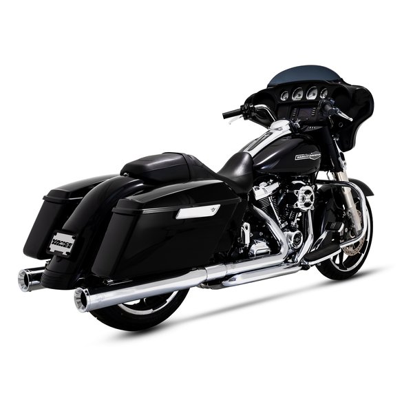 【18日は24時間限定クーポン配布！】VANCE&HINES（バンスアンドハインズ）Dresser Duals PCX ドレッサーデュアル ヘッドパイプ クローム マフラー 17351(2630357)代引不可 送料無料