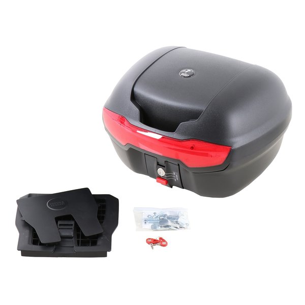 楽天e-zoa 楽天市場 SHOP【5日は24時間限定クーポン配布】HEPCO&BECKER（ヘプコアンドベッカー）トップケース ジャーニー 汎用タイプ 40 ブラック 6100890001（2631829）代引不可 送料無料