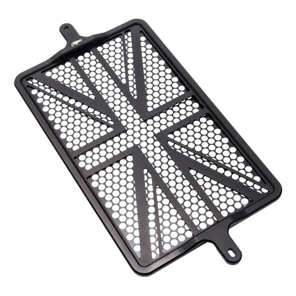 【5日は24時間限定クーポン配布】MOTONE CUSTOMS（モートーンカスタムズ）ラジエターガード ユニオンジャック Bonneville Bobber 17-24 Speedmaster 18-24 KNS002(2635449)代引不可 送料無料