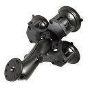 【スーパーSALE要エントリーで最大300%ポイントバック】RAM MOUNTS ラムマウントAMPSラウンドベース&トリプルサクションベース 標準アーム 1.5インチボール RAP-365-101U(2635499)代引不可 送料無料(2)