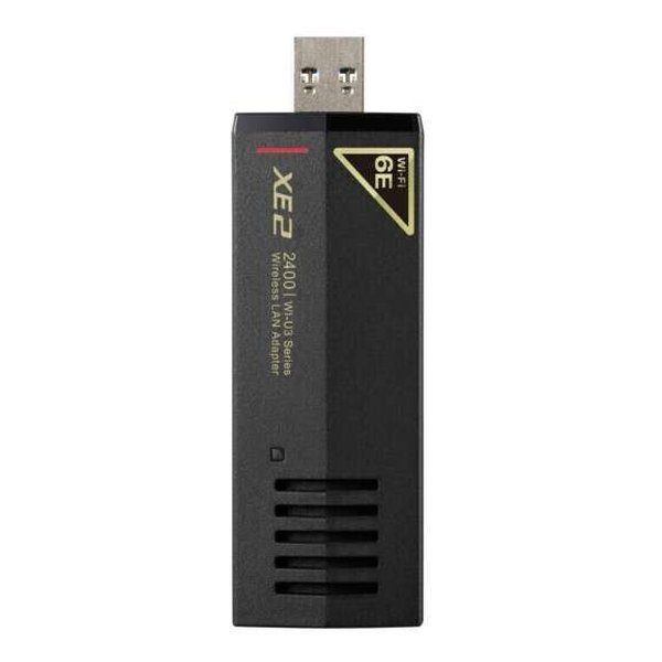 【18日は24時間限定クーポン配布！】BUFFALO バッファローAirStation Wi-Fi 6E アダプター WI-U3-2400XE2(2637922)送料無料