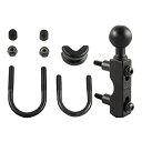 【スーパーSALE要エントリーで最大300%ポイントバック】RAM MOUNTS ラムマウントマスターシリンダークランプベース U字ボルト付 1インチボール R...