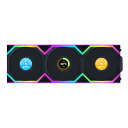 【5日は24時間限定クーポン配布&ポイントアップ】LIAN LI リアンリーUNI FAN SL ワイヤレス LCD 120 3枚/120mm/ブラック 12SLLCD1W3B(2642240)代引不可 送料無料(2)