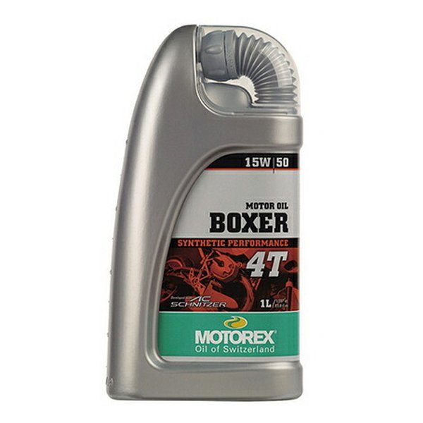 【1日はポイント2倍＆クーポン配布】motorex モトレックス4ストオイル BOXER 4T 15W50 1L D97810(2456683)代引不可 送料無料
