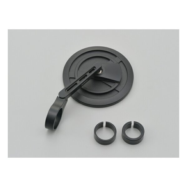 【15日は24時間限定クーポン配布】DAYTONA デイトナミラー バーエンドミラー EP-1 ブラストブラック D15602(2484825)代引不可 送料無料