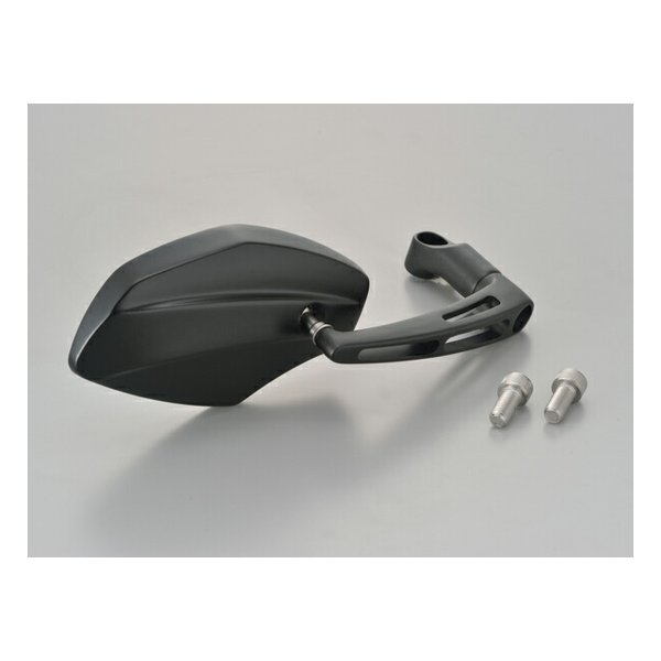 【15日は24時間限定クーポン配布】DAYTONA デイトナミラー パラレルミラー ヘキサゴン 右用 ブラストブラック M10 D98916(2495745)代引不可 送料無料