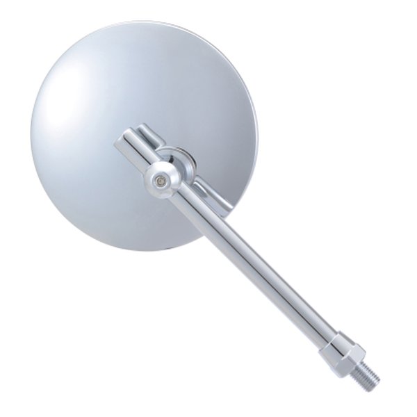 【15日は24時間限定クーポン配布】DAYTONA デイトナハイビジミラー 1本 左右共通 ヤマハ専用 2007年式以降 ラウンド/ハイ クローム 25220(2528939)代引不可