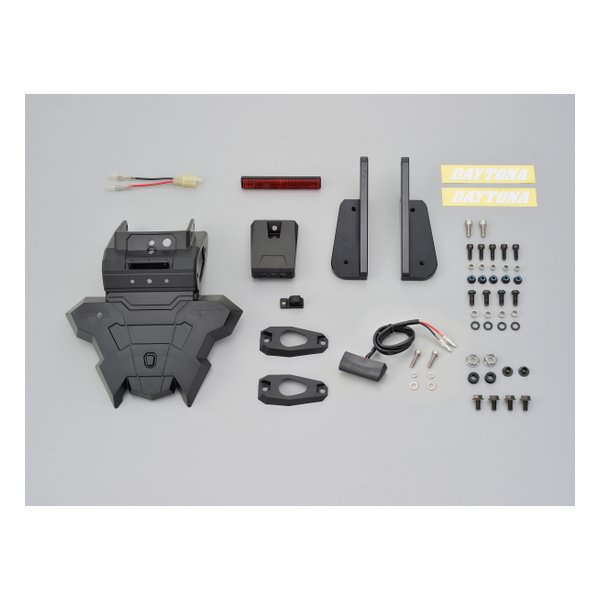 【30日は24時間限定クーポン配布】DAYTONA デイトナフェンダーレスEDGE YZF-R25/R3 15-18 など LEDライセンスランプ&リフレクター付属 25765(2521884)代引不可 送料無料