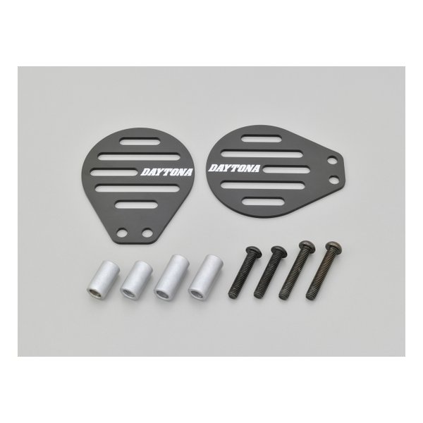 【15日は24時間限定クーポン配布】DAYTONA デイトナスロットルボディカバー GB350/S 21 専用 スチール製 左右セット 93870(2541479)代引不可 送料無料