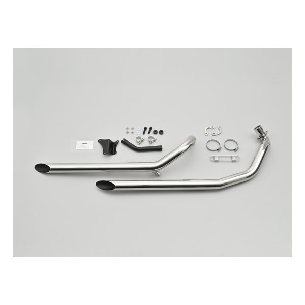 【18日は24時間限定クーポン配布！】DAYTONA デイトナドラッグスター/クラシック400 96-08 専用 ステンレス製 ドラッグパイプマフラー D30096(2544362)代引不可 送料無料