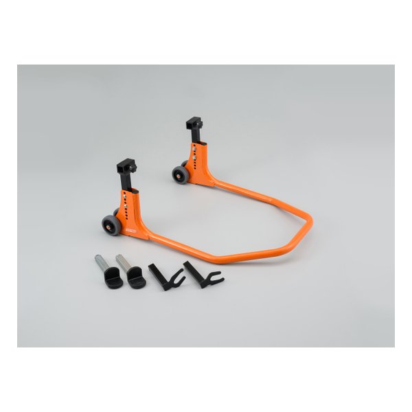 【4/1 ポイントアップ＆お得なクーポン！】リアスタンド L型&U型アタッチメント付属 耐荷重200kg リアスタンドアジャスタブル3 D27934(2554647)代引不可 送料無料