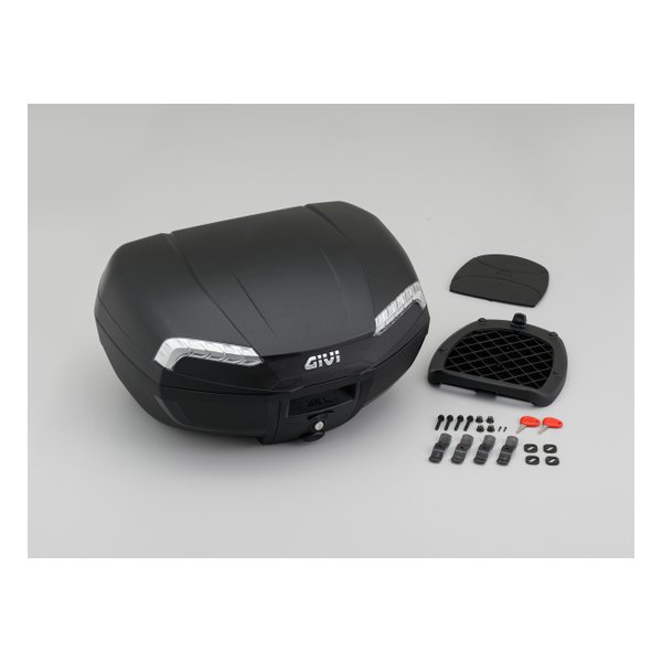 【20日は24時間限定クーポン配布】DAYTONA デイトナリアボックス E46NT TECH未塗装ブラック 46L 35325(2574999)代引不可 送料無料