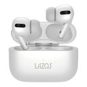 【25日は要エントリーでポイント抽選&クーポン配布】LAZOS ラソスBluetoothイヤホン カナル型/完全ワイヤレス/ホワイト L-TWS-2(2615453)送料無料