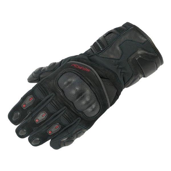 【20日は24時間限定クーポン配布】ROUGH&ROAD ラフアンドロードバイク用 プリマロフトアドベンチャーウインターグローブ ブラックレッド/Mサイズ RR8657BK/RD2(2579248)代引不可 送料無料