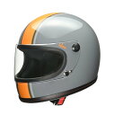 【スーパーSALE要エントリーで最大300%ポイントバック】LEAD工業 リードコウギョウバイク用フルフェイスヘルメット Klein グレーXオレンジ/レディー...