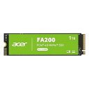 【スーパーSALE要エントリーで最大300%ポイントバック】acer エイサーエイサー Acer M.2 SSD 1TB FA200 NVMe1.4 2280 ...