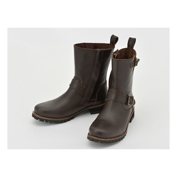 【15日限定クーポン配布】DAYTONA デイトナシューズ HBS-004 エンジニアブーツ ダークブラウン 23.5cm 17138(2497818)代引不可 送料無料