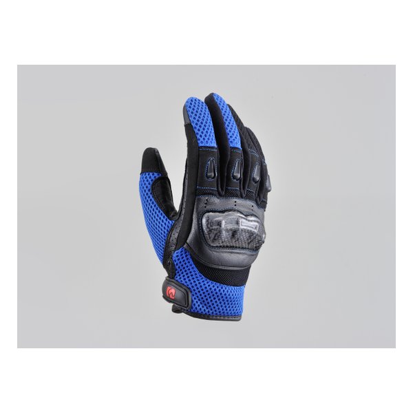 【30日は24時間限定クーポン配布】DAYTONA デイトナメッシュグローブ XLサイズ カーボンプロテクター HBG-116 ブルー 25967(2521927)代引不可 送料無料