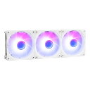 【15日限定クーポン配布】Owltech オウルテックARGB LED内蔵ケースファン 3個セット ホワイト OWL-FST1225ARGB-WH3P(2623...