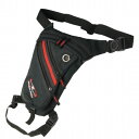 【30日限定クーポン配布】ROUGH&ROAD ラフアンドロードROUGH&ROAD R&Rホルスターウエストバッグ ブラックレッド RR5669BKRD(23...