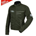 【15日は24時間限定クーポン配布】RR7308 ライディングZIPメッシュジャケットEM オリーブ / Mサイズ RR7308OVM(2430881)代引不可...
