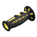 【30日は24時間限定クーポン配布】DAYTONA デイトナPRO-GRIP スーパーバイクグリップ#601 耐震GEL 120mm 貫通 イエロー/ブラック D98026(2456784)代引不可