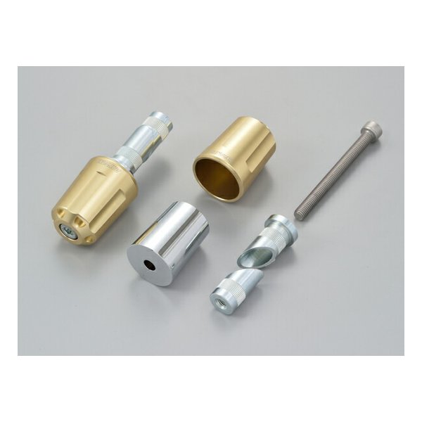 【15日は24時間限定クーポン配布】DAYTONA デイトナミラー ヘビーウエイトバーエンド リボルバー シャンパンゴールド D99953(2496044)代引不可 送料無料