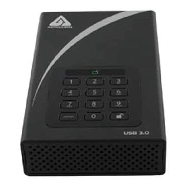 【20日は24時間限定クーポン配布】Apricorn アプリコーン外付けHDD Aegis Padlock DT - USB 3.0 Desktop Drive ADT-3PL256-6000 R2 ADT-3PL256-6000 R2(2573518)代引不可 送料無料