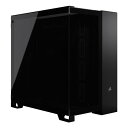 【スーパーSALE要エントリーで最大300%ポイントバック】CORSAIR コルセアミドルタワー 6500X TG Black デュアルチャンバー設計 ピラーレ...