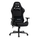 【スーパーSALE要エントリーで最大300%ポイントバック】VESTEX(ベステックス)S2 高撥水メッシュファブリック ゲーミングチェア ブラック VES-S...