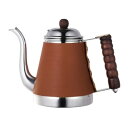 【23日20時〜限定クーポン配布!25日は要エントリーでP抽選!】Kalita(カリタ)ウェーブポット ドリップ専用/レザー 52074(2647084)送料無料(3)