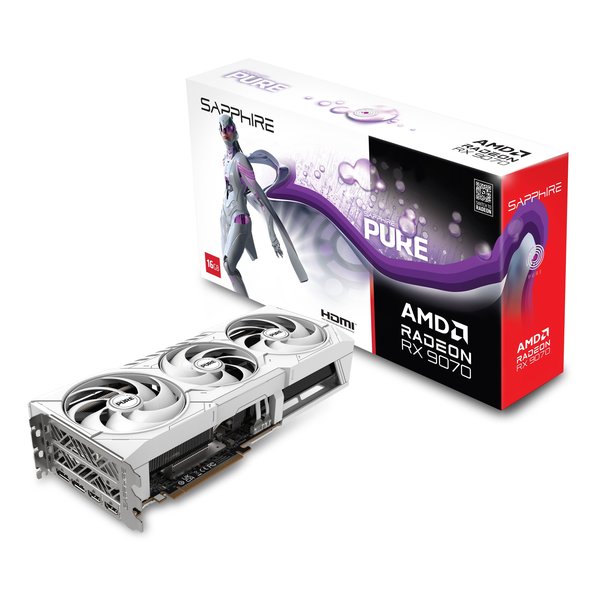 【10日は24時間限定クーポン配布】SAPPHIRE サファイアPURE Radeon RX 9070 GAMING OC 16GB 1134 9 0 2 0G(2648712)代引不可 送料無料