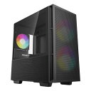 【スーパーSALE要エントリーで最大300%ポイントバック】DEEPCOOL ディープクールPCケース CH360 ハイブリッドエアフローガラスサイドパネル M...