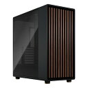 【6/1は24時間限定ポイントアップ&お得なクーポン配布!】Fractal Design フラクタルデザインPCケース North XL Charcoal Black TG Dark ウォールナット+強化ガラスパネル E-ATX FD-C-NOR1X-02(2613652)代引不可 送料無料(2)
