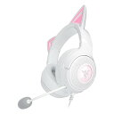 【スーパーSALE要エントリーで最大300%ポイントバック】Razer レーザーKraken Kitty V2 White ゲーム&配信向け RGB対応 ネコミ...