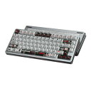 WOBKEY(ウォブキー)Rainy75 RT Pro ナチュラルグレー ゲーミングキーボード PRT75GREY(2644252)送料無料