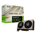 【9日20時〜限定クーポン!10日は要エントリーでポイント抽選!】MSI エムエスアイGeForce RTX 5060 Ti 8G INSPIRE 2X OC ...