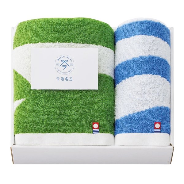 【5日は24時間限定クーポン配布】マツイコーポレーション今治名工 タオルセット フェイスタオル1枚/ウ..