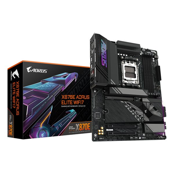 【5日は24時間限定クーポン配布】GIGABYTE ギガバイトATXマザーボード AMD X870Eチップセット搭載 X870E AORUS ELITE WIFI7(2623451)送料無料